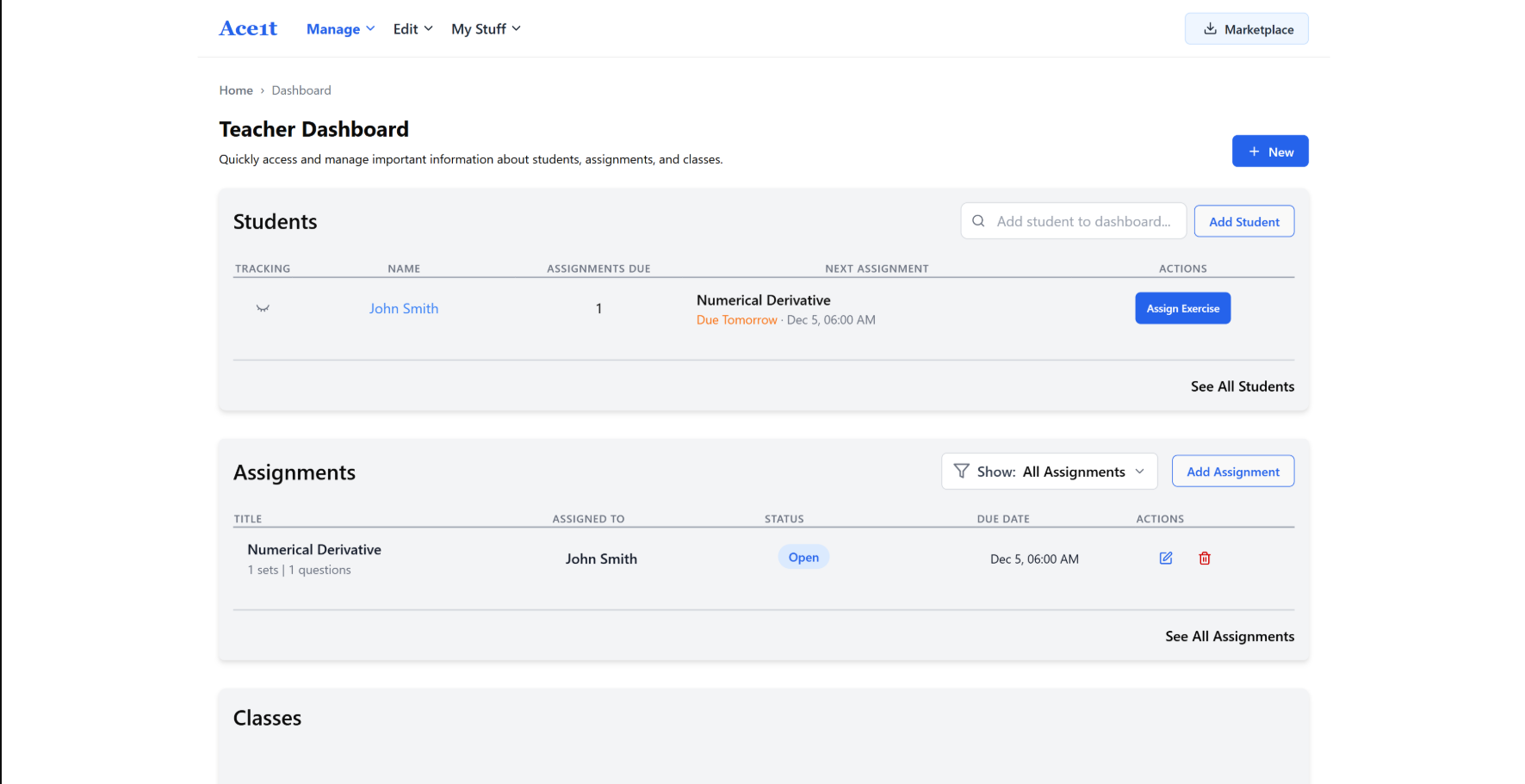 AceIT, AI · EdTech